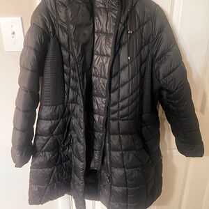 Women's Black Quilted Jacket